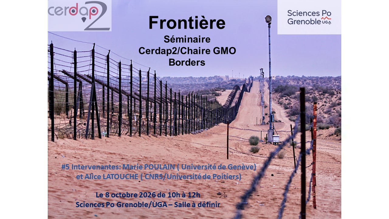 Affiche séance 5 séminaire Frontière
