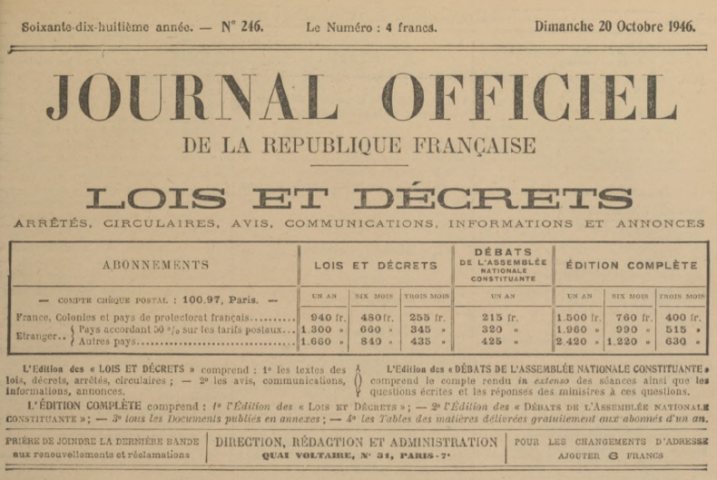 SAVE THE DATE : le 19 Octobre 2026 !