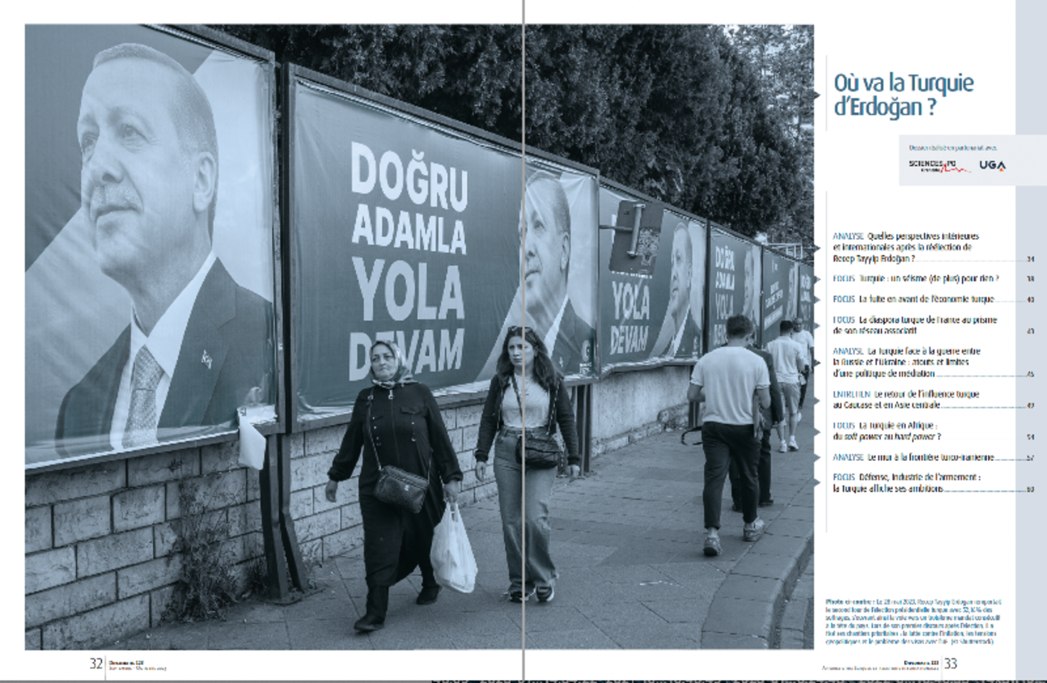 Dossier « Où va la Turquie d'Erdoğan » revue DIPLOMATIE